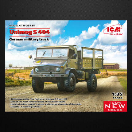 Unimog S 404 German military truck / ICM 35135