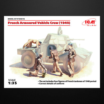 French Armoured Vehicle Crew (1940) / ICM 35615