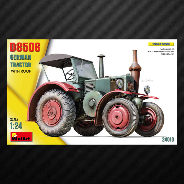 German Tractor D8506 with Roof / MiniArt 24010