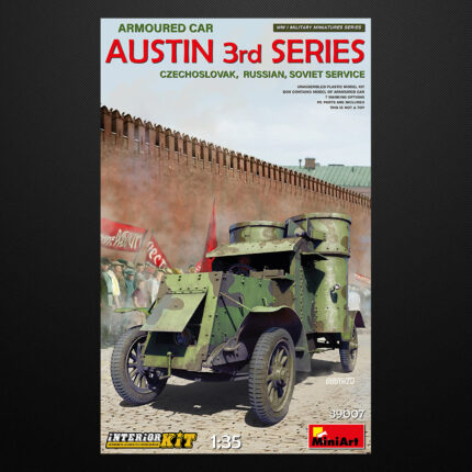 Austin Armoured Car 3rd Series: Czechoslovak, Russian, Soviet Service / Interior Kit / MiniArt 39007