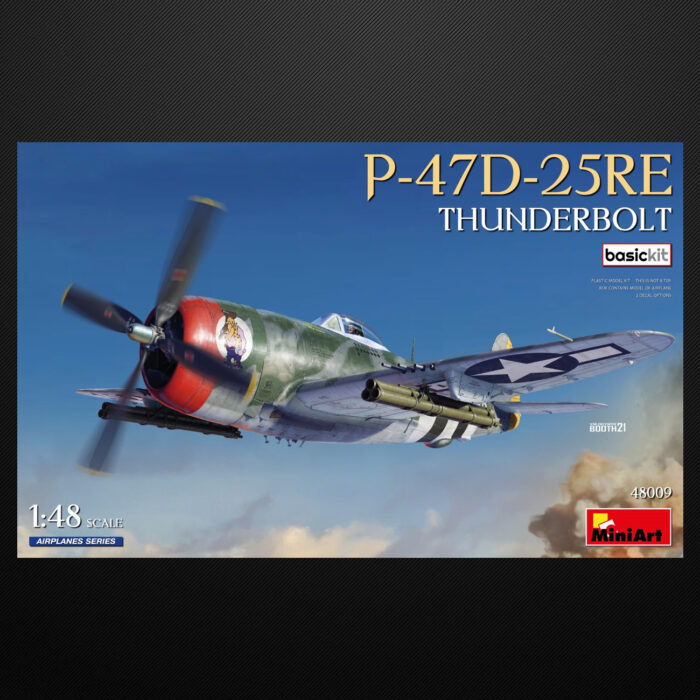 P-47D-25 RE Thunderbolt / Basic Kit / MiniArt 48009