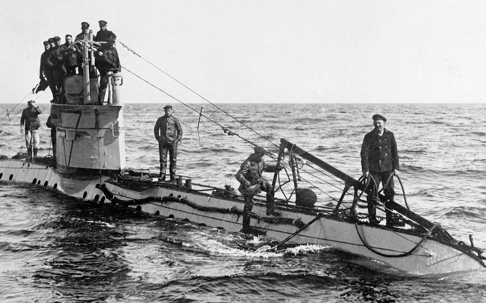 German WW1 UC-1 class submarine