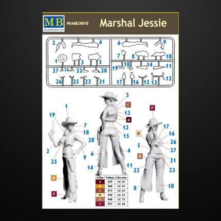 Marshal Jessie / Master Box 24018
