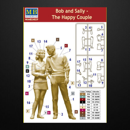 Bob and Sally - The Happy Couple / Master Box 24029