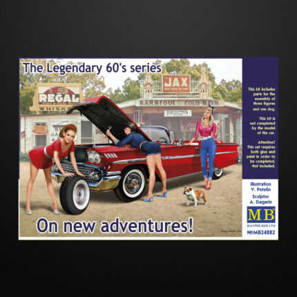 The Legendary 60's series. On new adventures! / Master Box 24082