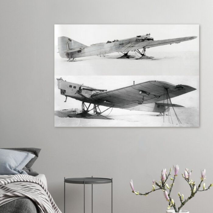 Tupolev TB-1 Soviet Bomber Aircraft | Premium Matte Paper Poster