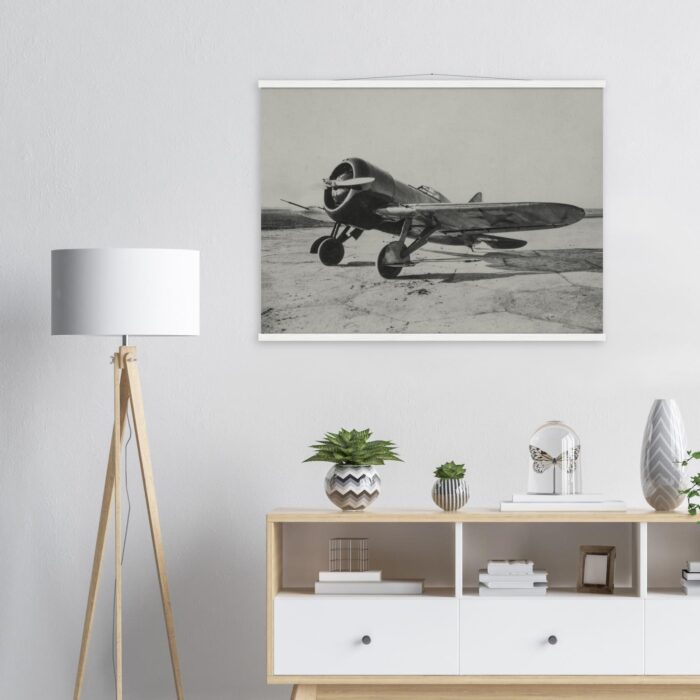 Polikarpov I-16 Soviet Fighter | Premium Matte Paper Poster with Hanger