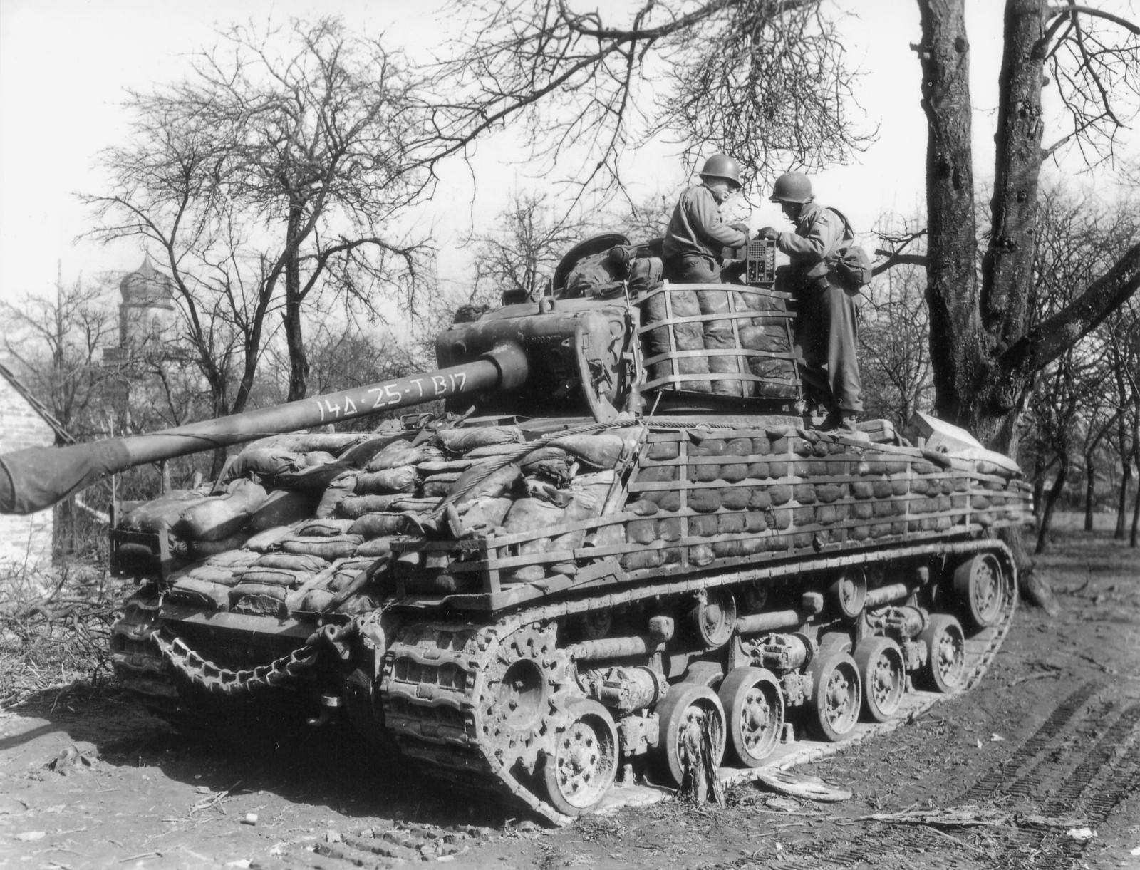 M4A3 Sherman, 14th Armored Division, Ohlungen, France, March 1945