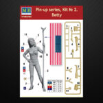 Pin-up series, Kit No. 2. Betty / Master Box 24002