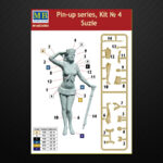 Pin-up series, Kit No. 4. Suzie / Master Box 24004
