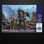 World of Fantasy. This is my land! / Master Box 24011