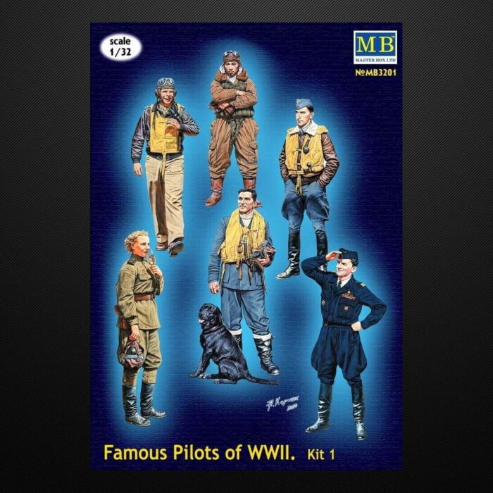 Famous pilots of WWII era, kit No.1 / Master Box 3201