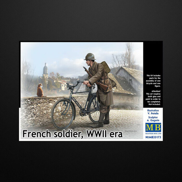French soldier, WWII era / Master Box 35173