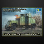 British Armoured Car Austin MK III, WW I Era / Master Box 72007