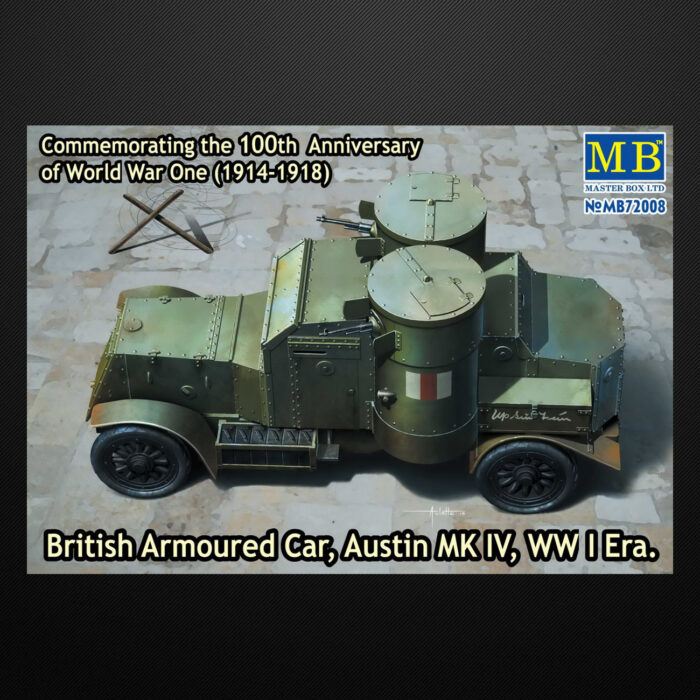 British Armoured Car Austin MK IV, WW I Era / Master Box 72008
