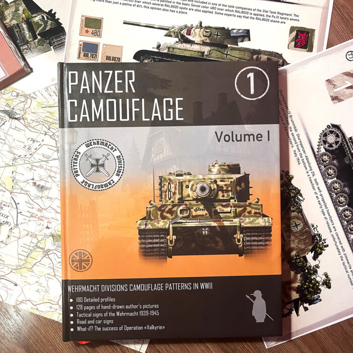 Panzer Camouflage Vol. 1 | Wermacht Divisions Camouflage Patterns in WW2 Book