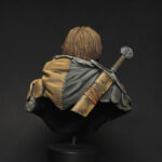 Mercenary XIV-XV c. / 1:9 Scale Bust / Tartar Miniatures TRB250-112