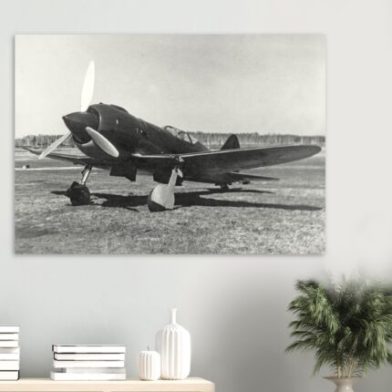 Polikarpov I-185e Soviet Fighter Aircraft | Premium Matte Paper Poster