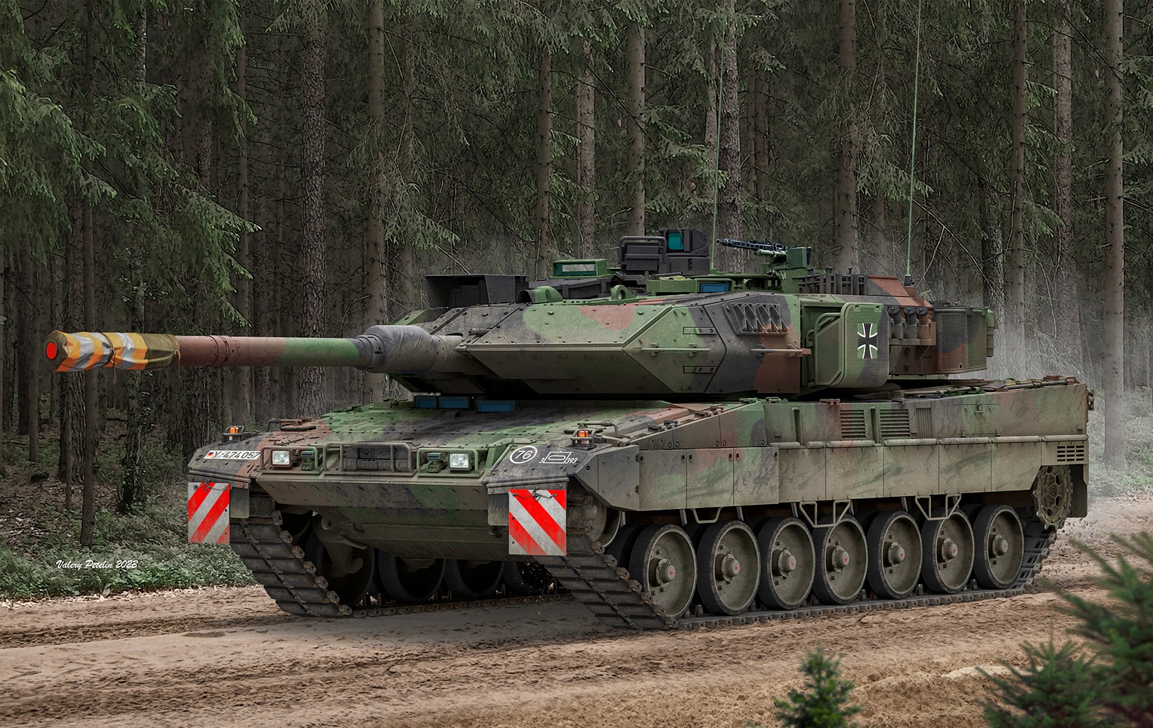 Leopard 2A7V by Valery Petelin