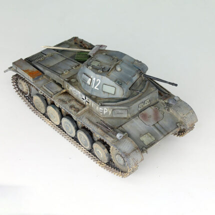 PzKpfw-II Ausf C as a Soviet trophy | Pro-built model for sale