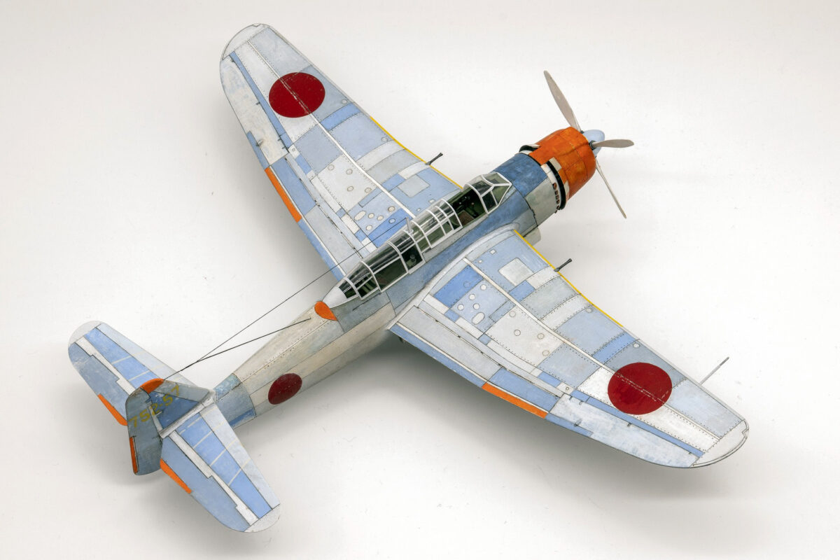 Some nice photos of Aichi B7A Ryusei / Grace scale model in 1/48 scale made by Ryo Watanabe.