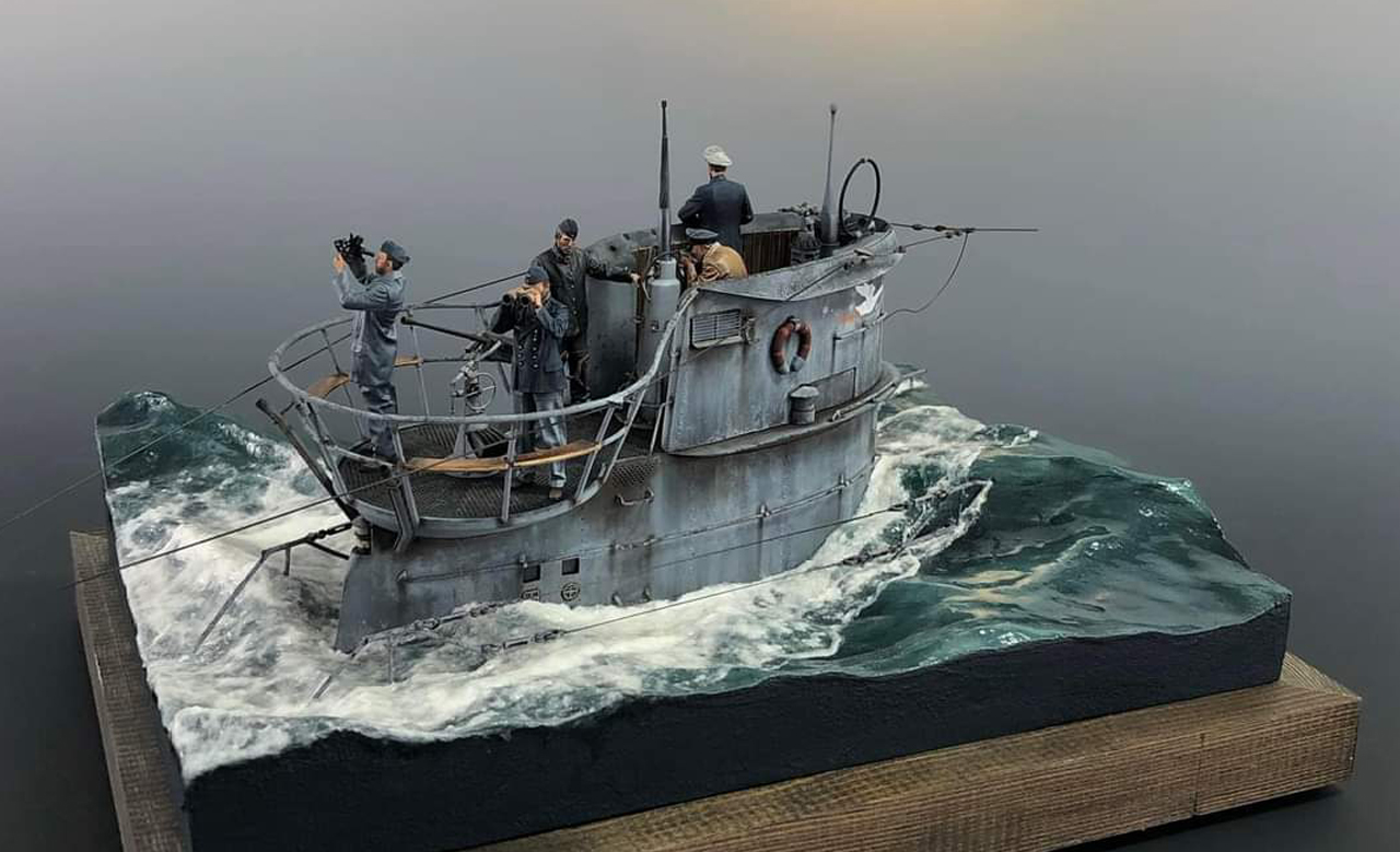 Scott Withers German U-69 Diorama in 1/35 scale