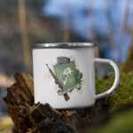 Enamel Mug "1 Gebirgs Division"