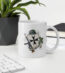 White glossy mug "36 Volksgrenadier Division"