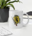 White glossy mug "2 Gebirgs Division"