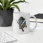 White glossy mug “506th Parachute Infantry Regiment”