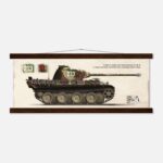 PzKpfw-V Ausf G Panther | Premium Matte Paper Poster with Hanger