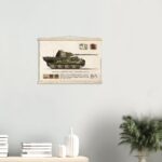 Pz.kpfw V ausf.G Panther | Premium Matte Paper Poster with Hanger