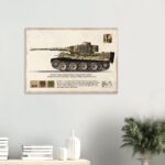 Tiger I German Tank | Classic Matte Paper Poster