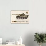 Tiger I German Tank | Classic Matte Paper Poster