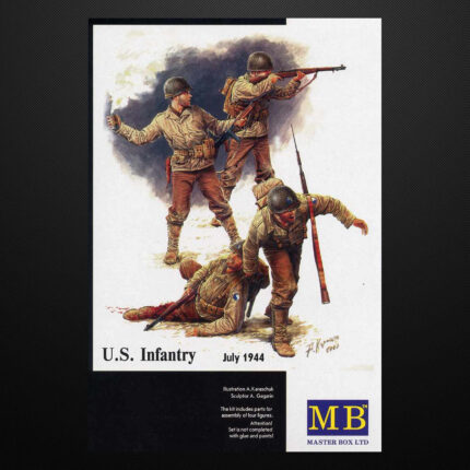 U.S. Infantry, July 1944 / Master Box 3521