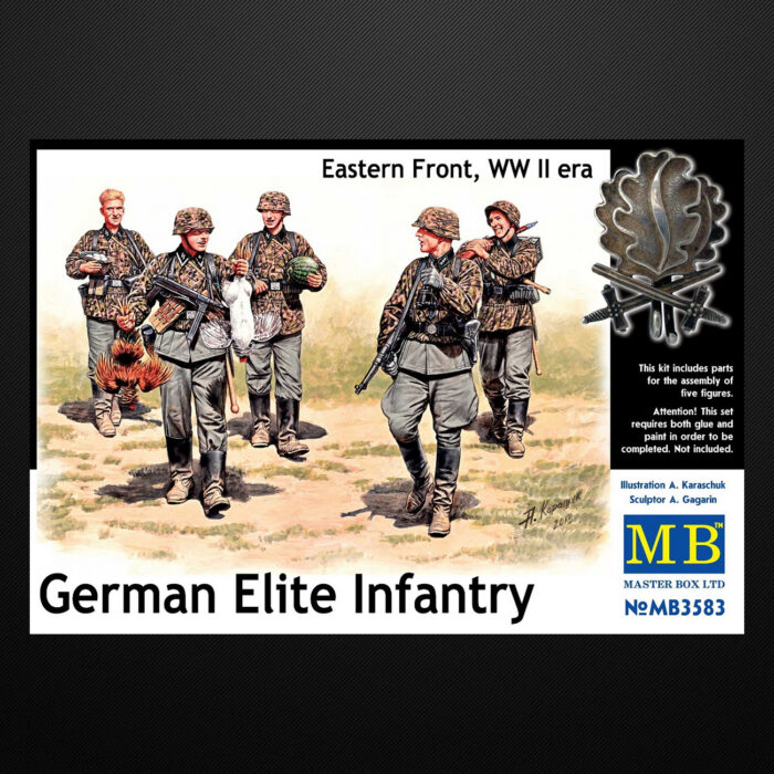 German Elite Infantry, Eastern Front, WW II era / Master Box 3583