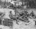 "E" Troop of the 45th Royal Marine Commandos, attached to the 1st Commando Brigade, resting in Drevenack after the assault on Wesel Germany - March 28, 1945