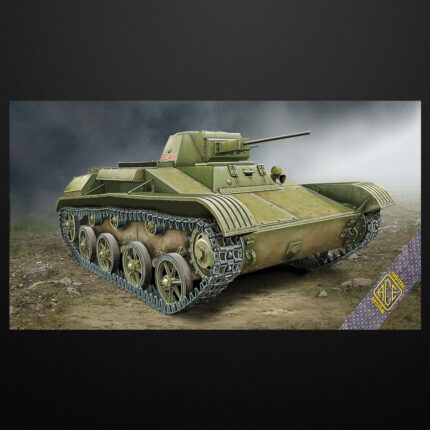 T-60 Soviet Light Tank zavod #264 (spoked wheels, model 1942) ACE 72540