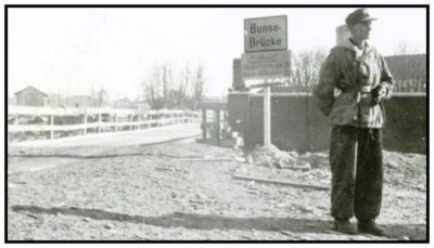 Bridge over the Narva River. Narva, 1944