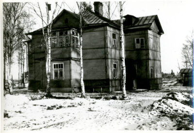 House in the suburbs of Narva 1944