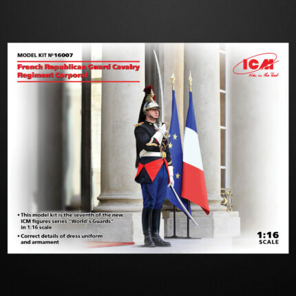 French Republican Guard Cavalry Regiment Corporal ICM 16007