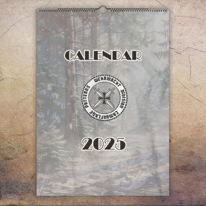 Panzer Camouflage Wall Calendar 2025 by Igor Donchik (A3) - Image 3