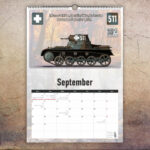Panzer Camouflage Wall Calendar 2025 by Igor Donchik (A3) - Image 4