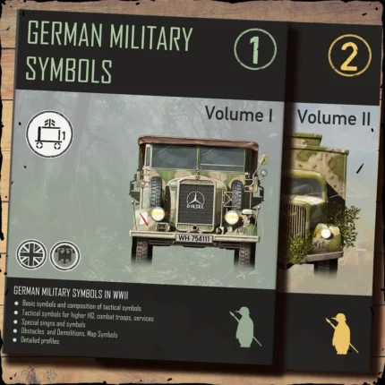Double Combo "German Military Symbols Vol.1 + Vol.2" by Igor Donchik