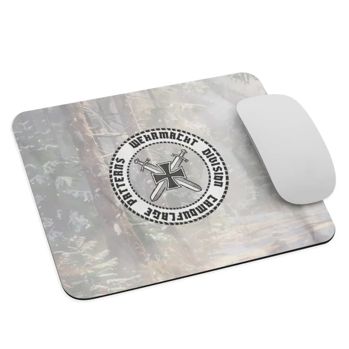 Panzer Camouflage Mouse Pad by Igor Donchick