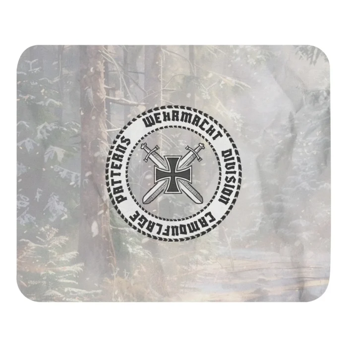 Panzer Camouflage Mouse Pad by Igor Donchick
