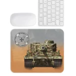 Panzer Camouflage Tiger Mouse Pad by Igor Donchik