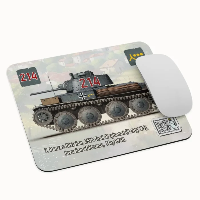 PzKpfw-38t Mouse Pad by Igor Donchick 01
