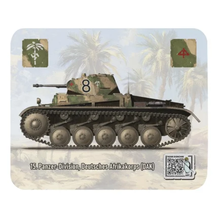 PzKpfw-II Mouse Pad by Igor Donchick
