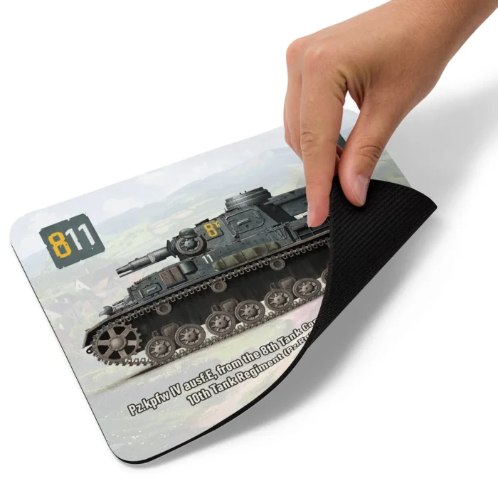 PzKpfw-IV Mouse Pad by Igor Donchick 01